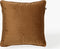 Dutch Decor FINN - Sierkussen 45x45 cm - velvet - effen kleur - Tobacco Brown - bruin - Inclusief binnenkussen