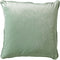 Dutch Decor FINN - Sierkussen 45x45 cm - velvet - effen kleur - Jadeite - lichtgroen - Inclusief binnenkussen