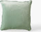 Dutch Decor FINN - Sierkussen 45x45 cm - velvet - effen kleur - Jadeite - lichtgroen - Inclusief binnenkussen