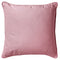 Dutch Decor - FINN - Sierkussen 60x60 cm - velvet - effen kleur - Coral Blush - roze