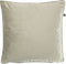 Dutch Decor FINN - Sierkussen 60x60 cm - velvet - effen kleur - Pumice Stone - beige - Inclusief binnenkussen