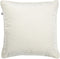 Dutch Decor FINN - Sierkussen 60x60 cm - velvet - effen kleur - Snow White - wit - Inclusief binnenkussen