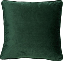 Dutch Decor FINN - Sierkussen 60x60 cm - velvet - effen kleur - Mountain View - donkergroen - Inclusief binnenkussen