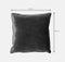 Dutch Decor FINN - Sierkussen 60x60 cm - velvet - effen kleur - Charcoal Gray - antraciet - Inclusief binnenkussen