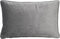 Dutch Decor FINN - Sierkussen velvet 40x60 cm - Micro Chip - lichtgrijs - Inclusief binnenkussen