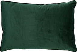 Dutch Decor FINN - Sierkussen velvet 40x60 cm - Mountain View - groen - Inclusief binnenkussen