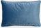 Dutch Decor FINN - Sierkussen velvet 40x60 cm - Provincial Blue - blauw - Inclusief binnenkussen