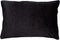 Dutch Decor FINN - Sierkussen velvet 40x60 cm - Raven - zwart - Inclusief binnenkussen