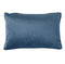 Dutch Decor - FINN - Sierkussen velvet 40x60 cm - Real Teal - blauw