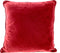 Dutch Decor FINN - Sierkussen velvet 45x45 cm - Chili Pepper - rood - Inclusief binnenkussen