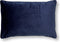 Dutch Decor FINN - Sierkussen velvet Insignia Blue 40x60 cm - blauw - Inclusief binnenkussen