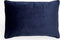 Dutch Decor FINN - Sierkussen velvet Insignia Blue 40x60 cm - blauw - Inclusief binnenkussen