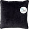 Dutch Decor FINNA - Kussenhoes 45x45 cm 100% gerecycled polyester - Eco Line collectie - Raven - zwart - met rits - zonder binnenkussen