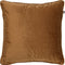 Dutch Decor FINNA - Kussenhoes 45x45 cm 100% gerecycled polyester - Eco Line collectie - Tobacco Brown - bruin - met rits - zonder binnenkussen
