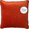 Dutch Decor FINNA - Kussenhoes 45x45 cm 100% gerecycled polyester - Eco Line collectie - Potters Clay - oranje - met rits - zonder binnenkussen