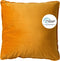 Dutch Decor FINNA - Kussenhoes 45x45 cm 100% gerecycled polyester - Eco Line collectie - Golden Glow - geel - met rits - zonder binnenkussen