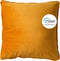 Dutch Decor FINNA - Sierkussen 45x45 cm met kussenhoes van 100% gerecycled polyester - Eco Line collectie - Golden Glow - geel - Inclusief binnenkussen