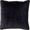 Dutch Decor FINNA - Sierkussen 45x45 cm met kussenhoes van 100% gerecycled polyester - Eco Line collectie - Raven - zwart - Inclusief binnenkussen