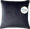 Dutch Decor FINNA - Sierkussen 45x45 cm met kussenhoes van 100% gerecycled polyester - Eco Line collectie - Charcoal Gray - antraciet - Inclusief binnenkussen
