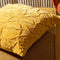 Dutch Decor FLORA - Kussenhoes 45x45 cm - Golden Glow - geel - met rits - zonder binnenkussen