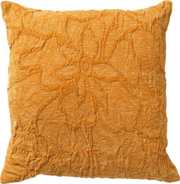 Dutch Decor FLORA - Sierkussen 45x45 cm Golden Glow - geel - Inclusief binnenkussen