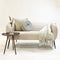 Dutch Decor - FLORIJN - Plaid 150x200 cm - grote fleece plaid met flosjes - Pumice Stone - beige