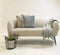 Dutch Decor - FLORIJN - Plaid 150x200 cm - grote fleece plaid met flosjes - Micro Chip - lichtgrijs