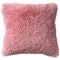 Dutch Decor - FLUFFY - Kussenhoes 45x45 cm - superzacht - effen kleur - Coral Blush - roze