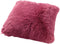 Dutch Decor FLUFFY - Kussenhoes 45x45 cm - superzacht - effen kleur - Heather Rose - roze - met rits - zonder binnenkussen