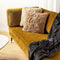 Dutch Decor FLUFFY - Kussenhoes 45x45 cm - superzacht - effen kleur - Tobacco Brown - bruin - met rits - zonder binnenkussen