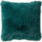 Dutch Decor FLUFFY - Kussenhoes 45x45 cm - superzacht - effen kleur - Sagebrush Green - groen - met rits - zonder binnenkussen