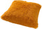 Dutch Decor FLUFFY - Kussenhoes 45x45 cm - superzacht - effen kleur - Golden Glow - geel - met rits - zonder binnenkussen
