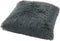 Dutch Decor FLUFFY - Kussenhoes 60x60 cm - superzacht - XL kussensloop - Jadeite - lichtgroen - met rits - zonder binnenkussen