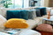 Dutch Decor FLUFFY - Kussenhoes 60x60 cm - superzacht - XL kussensloop - Golden Glow - geel - met rits - zonder binnenkussen