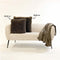 Dutch Decor FLUFFY - Kussenhoes 60x60 cm - superzacht - XL kussensloop - Driftwood - taupe - met rits - zonder binnenkussen