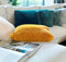 Dutch Decor FLUFFY - Kussenhoes 60x60 cm - superzacht - XL kussensloop - Golden Glow - geel - met rits - zonder binnenkussen
