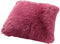 Dutch Decor FLUFFY - Sierkussen 45x45 cm - superzacht - effen kleur - Heather Rose - roze - Inclusief binnenkussen
