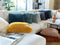 Dutch Decor FLUFFY - Sierkussen 45x45 cm - superzacht - effen kleur - Golden Glow - geel - Inclusief binnenkussen