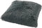 Dutch Decor FLUFFY - Sierkussen 45x45 cm - superzacht - effen kleur - Jadeite - lichtgroen - Inclusief binnenkussen