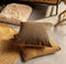 Dutch Decor FLUFFY - Sierkussen 45x45 cm - superzacht - effen kleur - Pumice Stone - beige - Inclusief binnenkussen