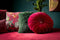 Dutch Decor FLUFFY - Sierkussen 45x45 cm - superzacht - effen kleur - Sagebrush Green - groen - Inclusief binnenkussen