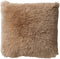 Dutch Decor FLUFFY - Sierkussen 60x60 cm - superzacht - XL kussen - Pumice Stone - beige - Inclusief binnenkussen