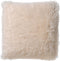Dutch Decor FLUFFY - Sierkussen 60x60 cm - superzacht - XL kussen - Snow White - wit - Inclusief binnenkussen