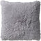 Dutch Decor FLUFFY - Sierkussen 60x60 cm - superzacht - XL kussen - Micro Chip - lichtgrijs - Inclusief binnenkussen