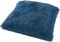 Dutch Decor FLUFFY - Sierkussen 60x60 cm - superzacht - XL kussen - Provincial Blue - blauw - Inclusief binnenkussen