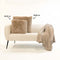 Dutch Decor FLUFFY - Sierkussen 60x60 cm - superzacht - XL kussen - Pumice Stone - beige - Inclusief binnenkussen