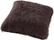 Dutch Decor FLUFFY - Sierkussen 60x60 cm - superzacht - XL kussen - Driftwood - taupe - Inclusief binnenkussen