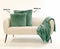 Dutch Decor FLUFFY - Sierkussen 60x60 cm - superzacht - XL kussen - Sagebrush Green - groen - Inclusief binnenkussen