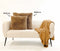 Dutch Decor FLUFFY - Sierkussen 60x60 cm - superzacht - XL kussen - Tobacco Brown - bruin - Inclusief binnenkussen