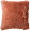 Dutch Decor FLUFFY - Sierkussen 60x60 cm - superzacht - XL kussen - Muted Clay - roze - Inclusief binnenkussen